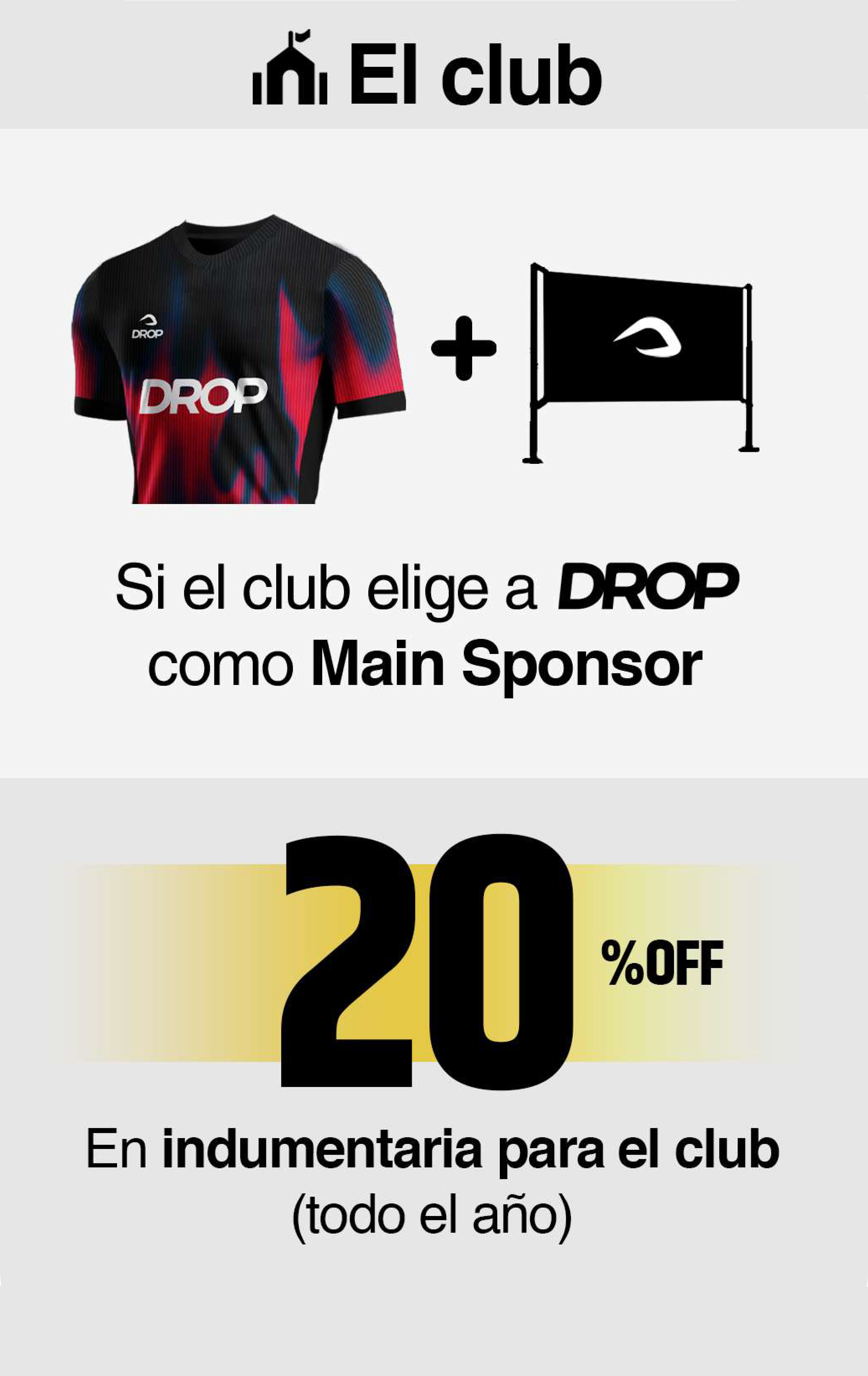 Modelo Socios Drop 1